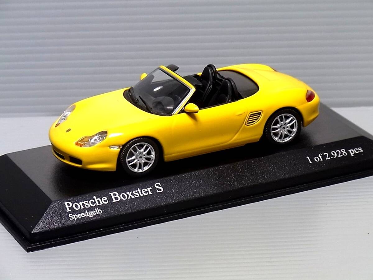 1/43 ミニチャンプス Minichamps ポルシェ Porsche ボクスター 2002年 黄色拍卖