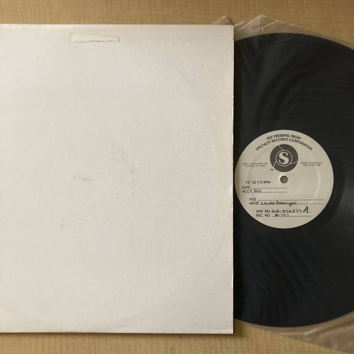 《TEST PRESSING》LAURA BRANIGAN“Touch”LP〜ローラ・ブラニガン/タッチ/Over Love/Shattered Glass/Power of Love/PWL/テストプレス拍卖