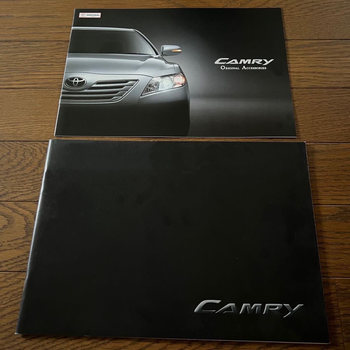 2006年1月発行:トヨタ CAMRY カムリ カタログ(パンフレット) オリジナルアクセサリーカタログ付き拍卖