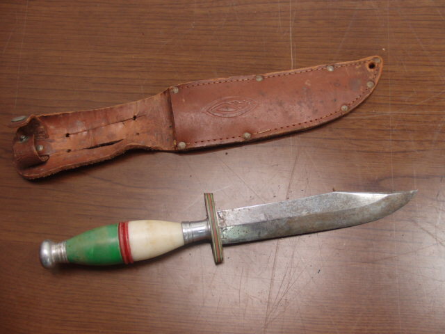 ◆昭和レトロ◆ウイグルナイフ 装飾ナイフ RUNAナイフ・スキニング◆USED 管ME-1拍卖