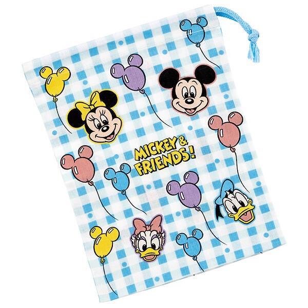ミッキー&フレンズ風船 コップ袋 巾着袋 コップ入れ ディズニー スケーター拍卖