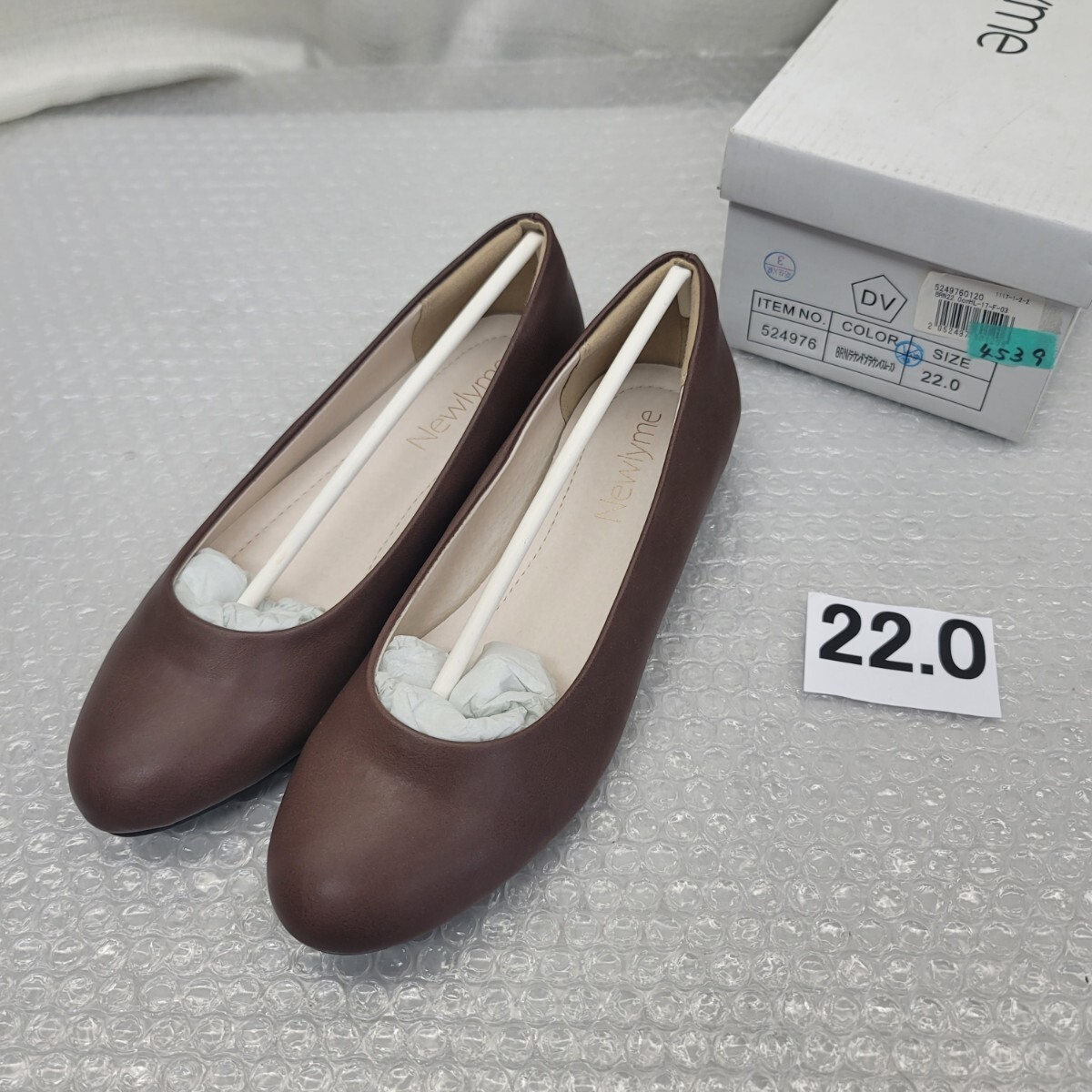 4539 夢展望 パンプス 524976 22.0拍卖