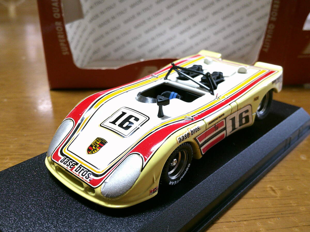 ベストモデル 1/43 「 ポルシェ フランダー 」 #16 ワトキンスグレン 1974y ・送料 500円(レターパック発送)拍卖