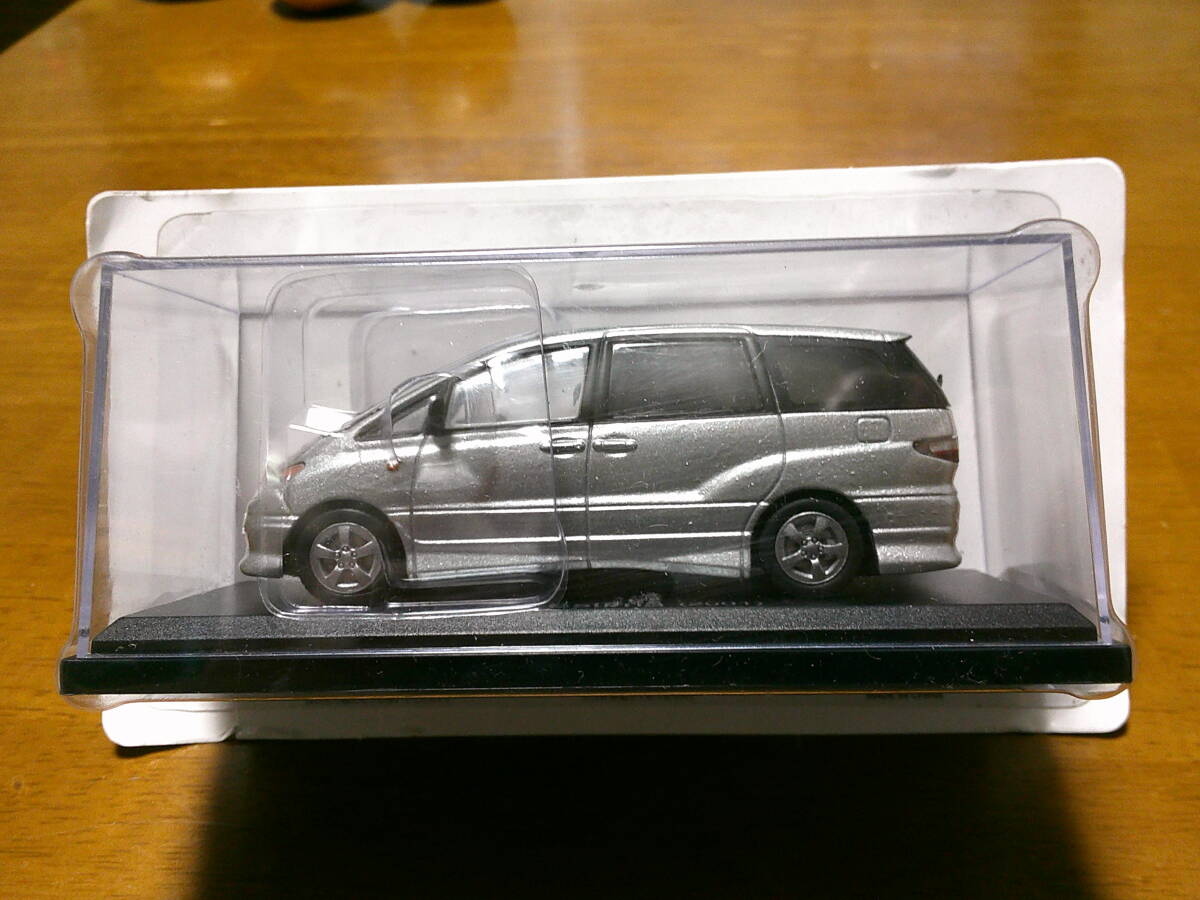 アシェット 1/43 「 トヨタ エスティマ 」 2001y シルバー ・送料 600円(レターパック発送)未開封品 塗装に難あり拍卖