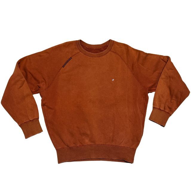 マドモアゼル ノンノ クルーネック ラグランスウェット トレーナー 星条旗 Mademoiselle NON NON 背中ビッグロゴ デカロゴ 雅瀬799拍卖