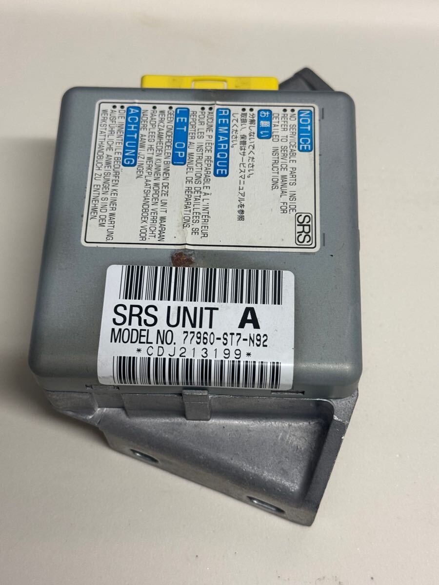 送料込み インテグラ タイプR DC2 DB8 DC1 DB6 SRSユニット エアバックコンピューター拍卖