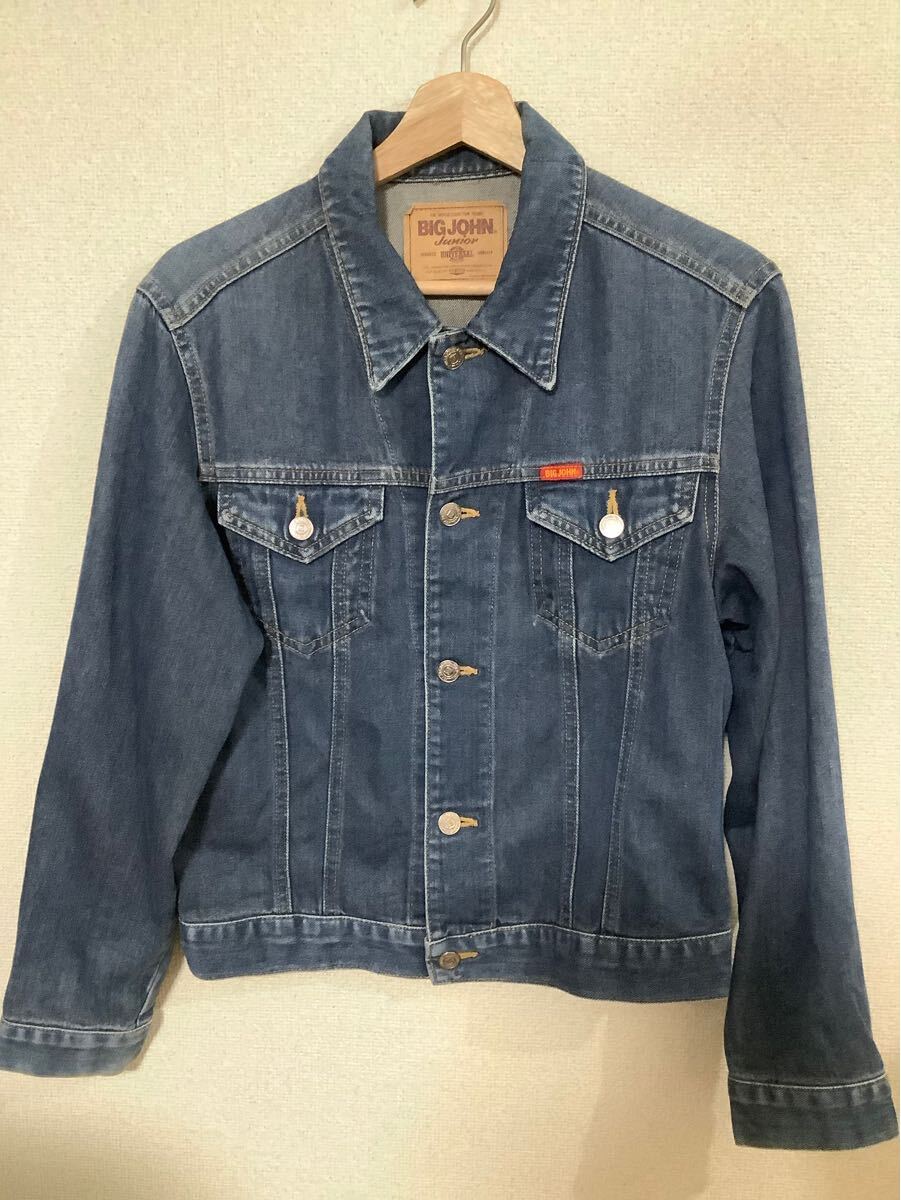 BIG JOHN ビックジョン デニムジャケット ジージャン カジュアル アメカジ ビンテージ レトロ 古着 拍卖