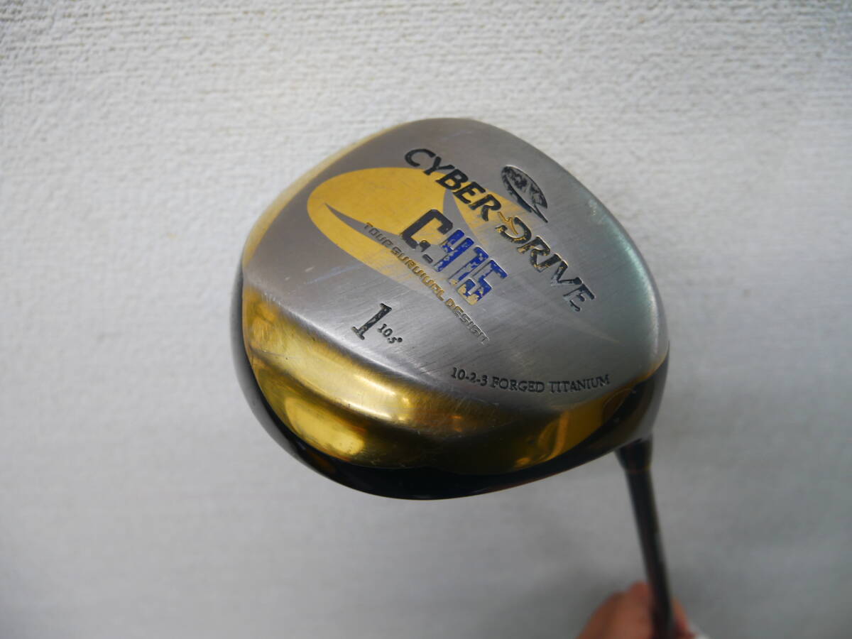 ●中古●CYBER DRIVE●C415●10.5度●CDR-50●S●ヘッドカバー有●ドライバー拍卖