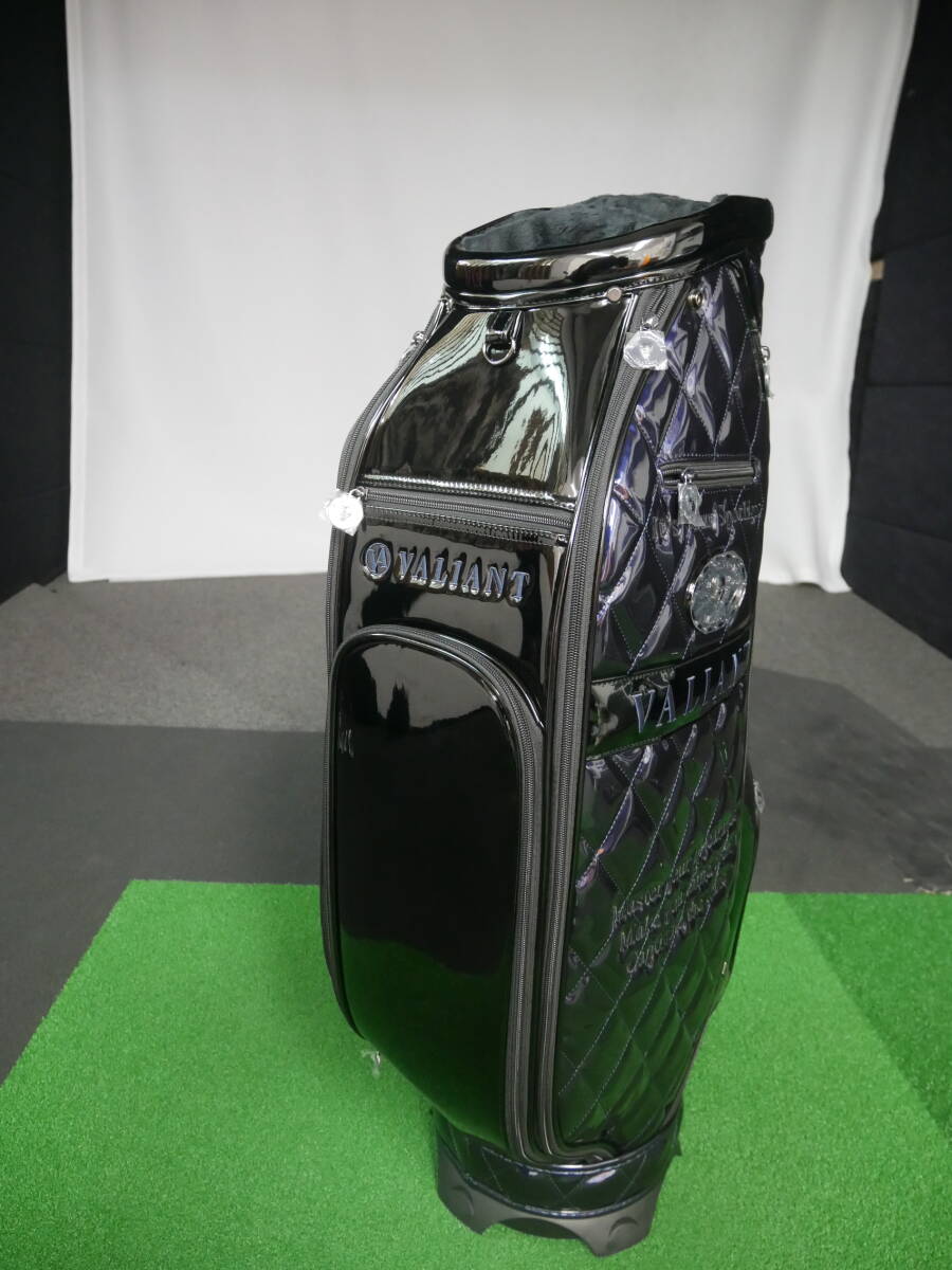 ●新品●VALIANT●EMBLEM COLLECTION VA-024CB●ネイビー×ブラック●キャディバック拍卖
