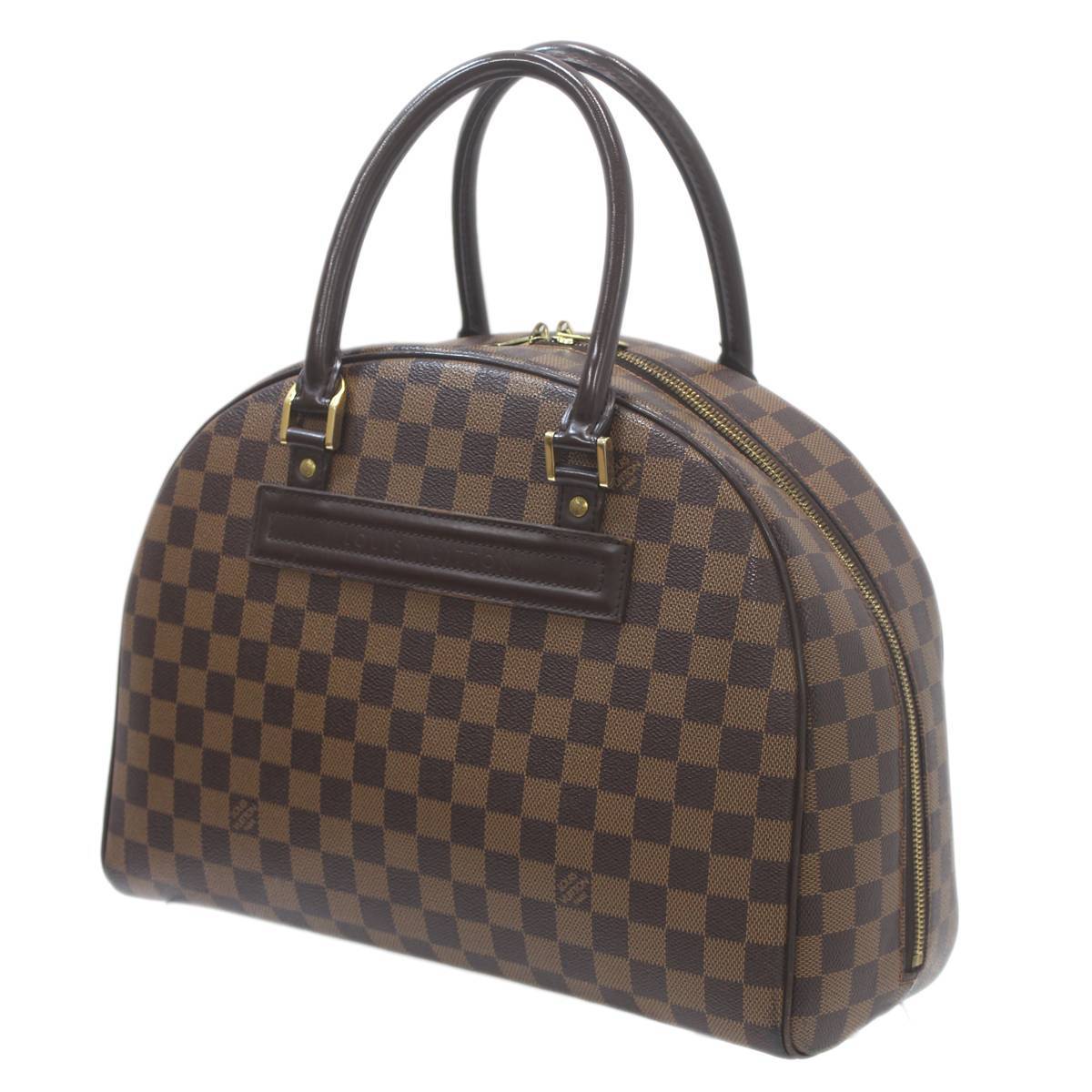 LOUIS VUITTON/ルイヴィトン ダミエ エベヌ ノリータ ハンドバッグ ミニボストンバッグ N41455 ES ランクBランク拍卖