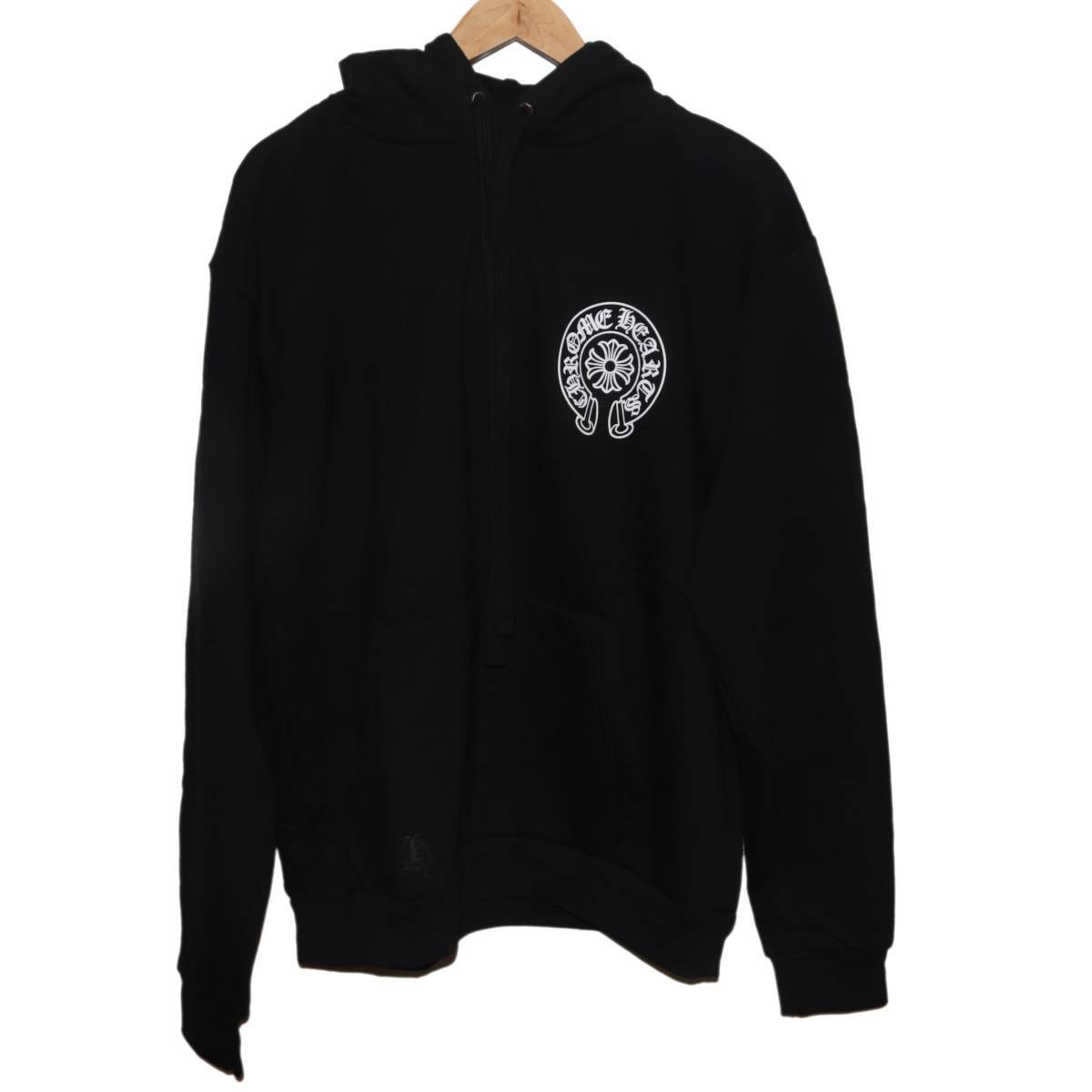 CHROMEHEARTS/クロムハーツパーカー 東京限定 ブラック 綿100% 408152701BLKMED589 NT 美品 Nランク拍卖