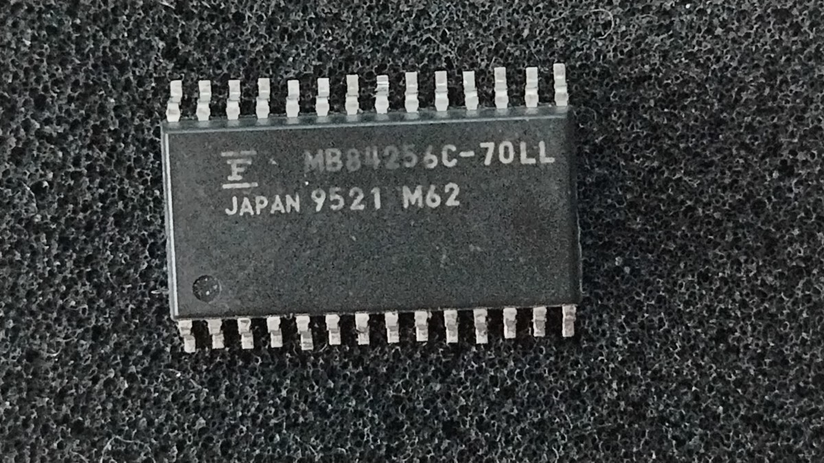 MB84256C-70LL 富士通製 256Kビット CMOS SRAM 62256拍卖