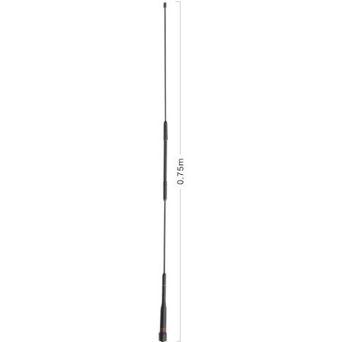 AZ507FXH ダイヤモンド 144/430MHz帯 RV車&オートバイ用フレキシブルモービルアンテナ DIGITAL対応拍卖