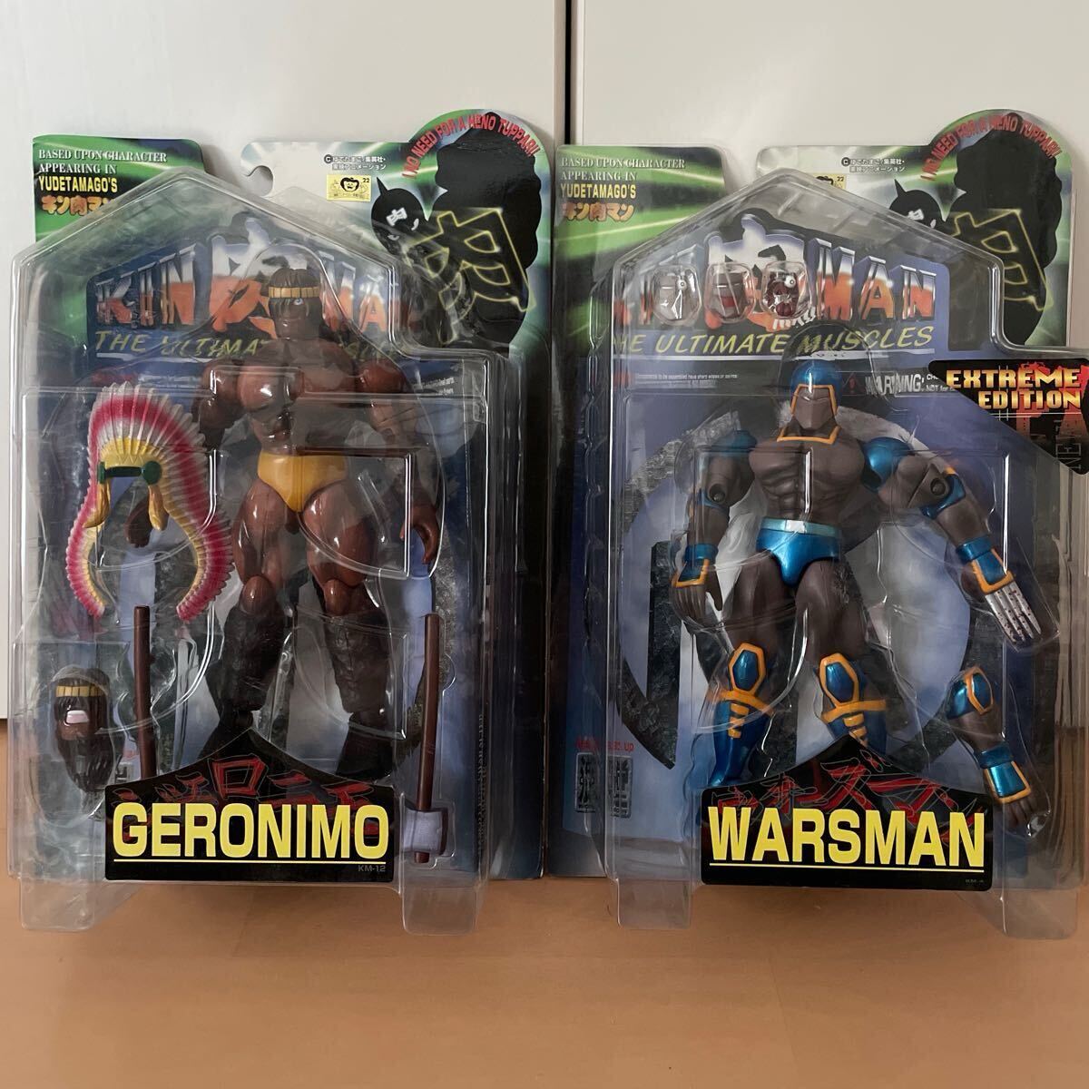 新品未使用★キン肉マン 浪漫堂 フィギュア 2体セット ウォーズマン ジェロニモ 浪曼堂 正義超人 未開封拍卖