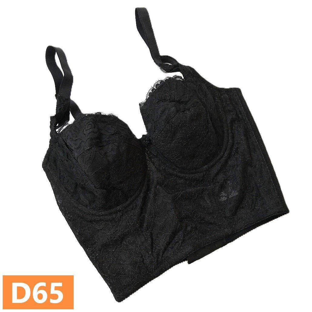 ラココ クリファ ブラジャー D65 黒 ブラック 補整下着 補正 新品 ラ・ココ 日本製 st1347拍卖