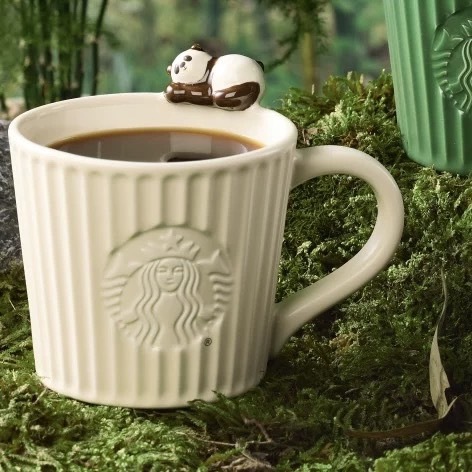スターバックス スタバ STARBUCKS 海外中国 2024 パンダのマグカップ ホワイト拍卖