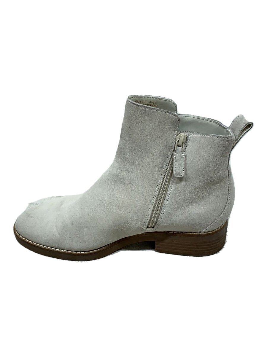 COLE HAAN◆ショートブーツ/25.5cm/GRY/スウェード/W25708拍卖