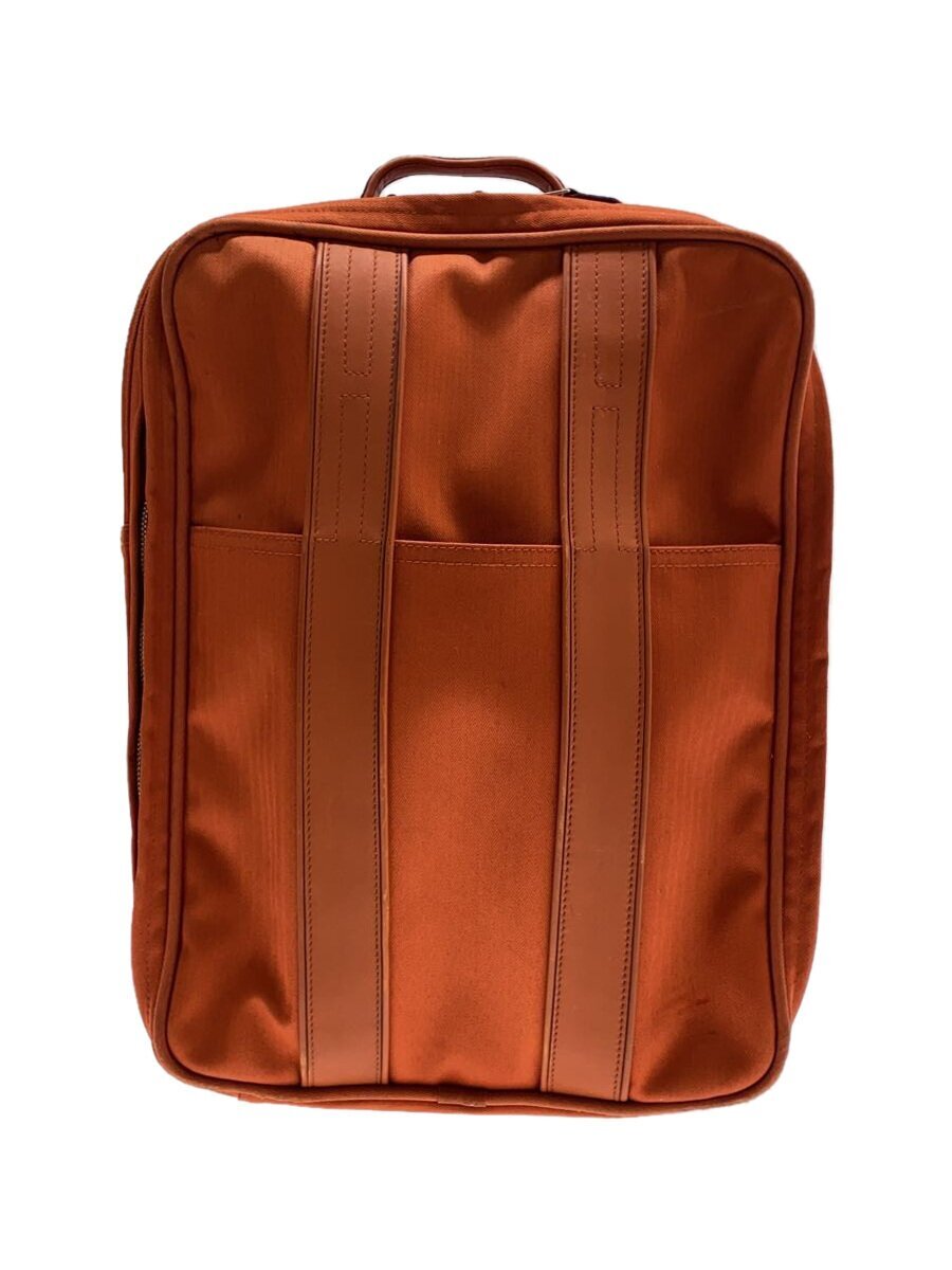 HERMES◆トラベルキャリー/ポリエステル/ORN/無地/アカプルコ キャリーミニ拍卖