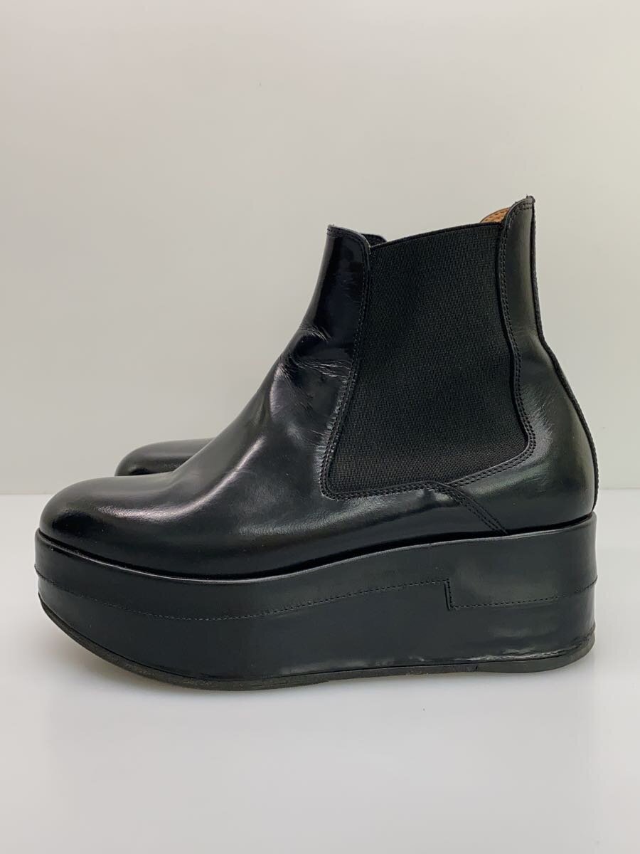 Maison Margiela◆プラットフォーム/厚底/サイドゴアブーツ/36/BLK/レザー拍卖