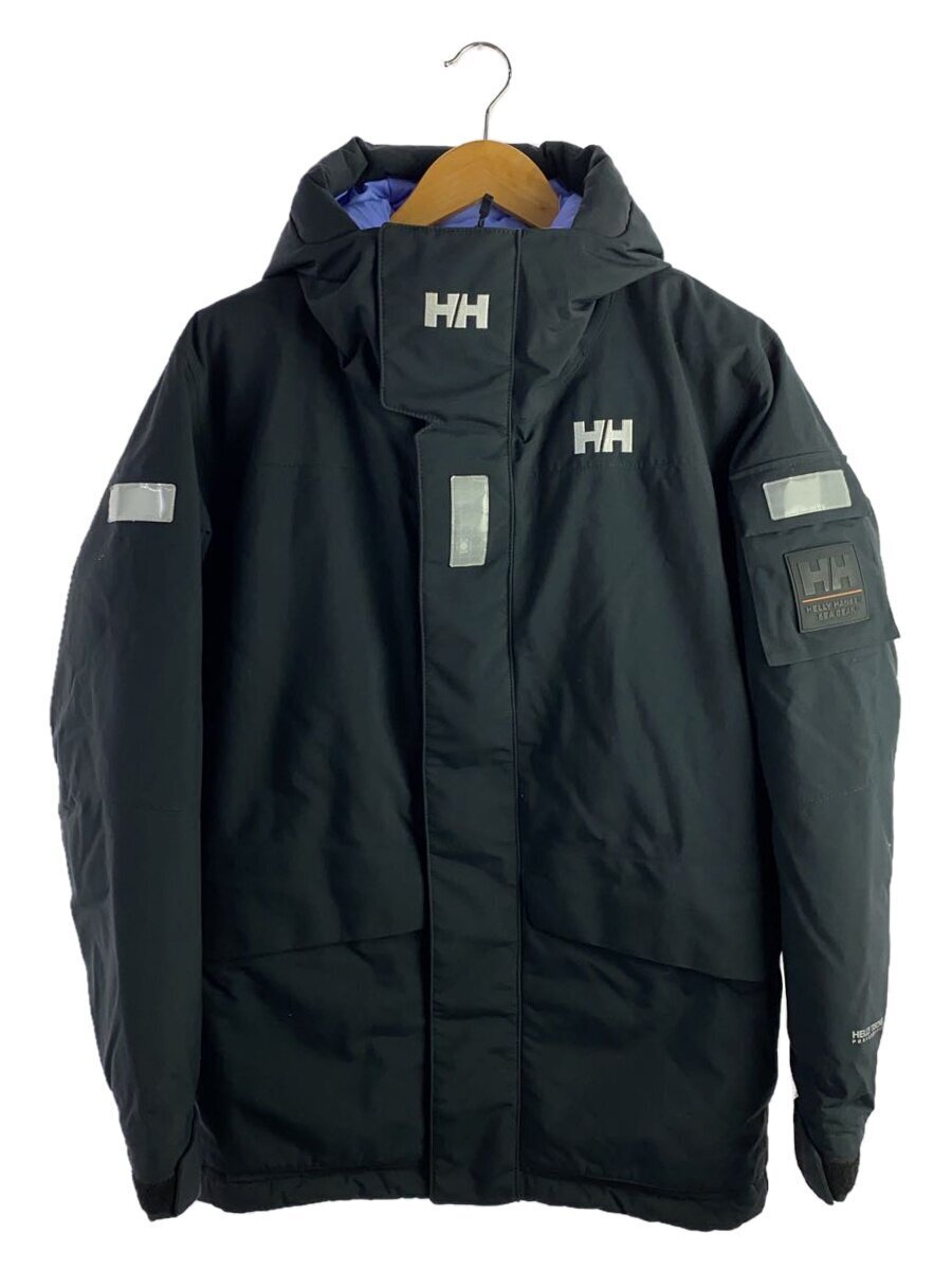 HELLY HANSEN◆19AW/ALDER INSULATION JACKET//HV11955B/ダウンジャケット/ナイロン/ブラック//拍卖