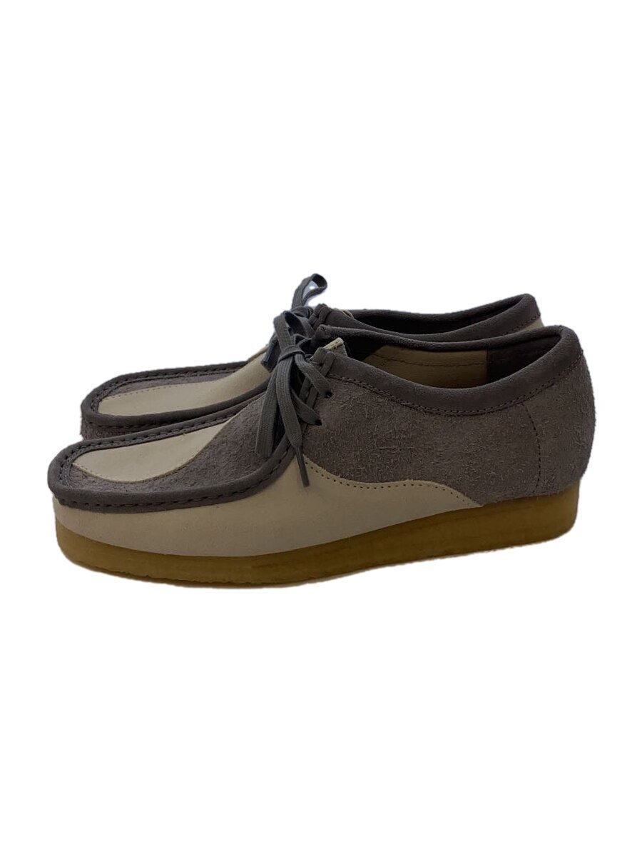 Clarks◆チャッカブーツ/UK10/GRY/スウェード/26176525拍卖