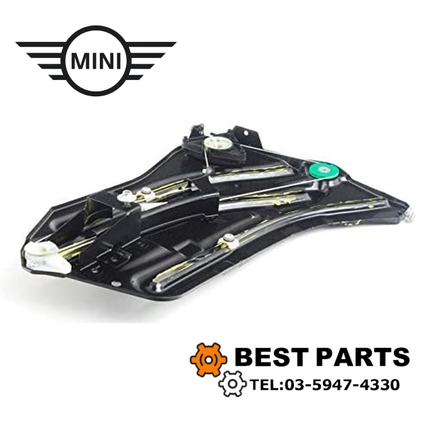 新品 BMW MINI リアパワーウィンドレギュレーター RH カブリオレ用 R52 57 51377111018 純正拍卖