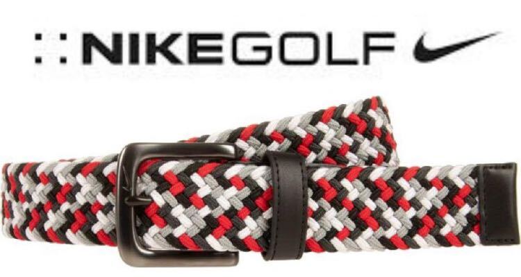 送料無料新品NIKE GOLF G-FLEXウーヴンストレッチベルトM36-38拍卖