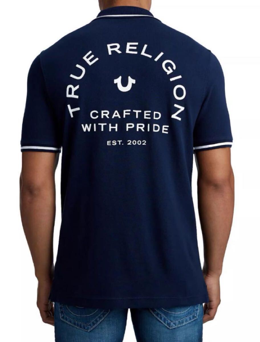 送料無料 新品 TRUE RELIGION CRAFTED W PRIDE ポロ拍卖
