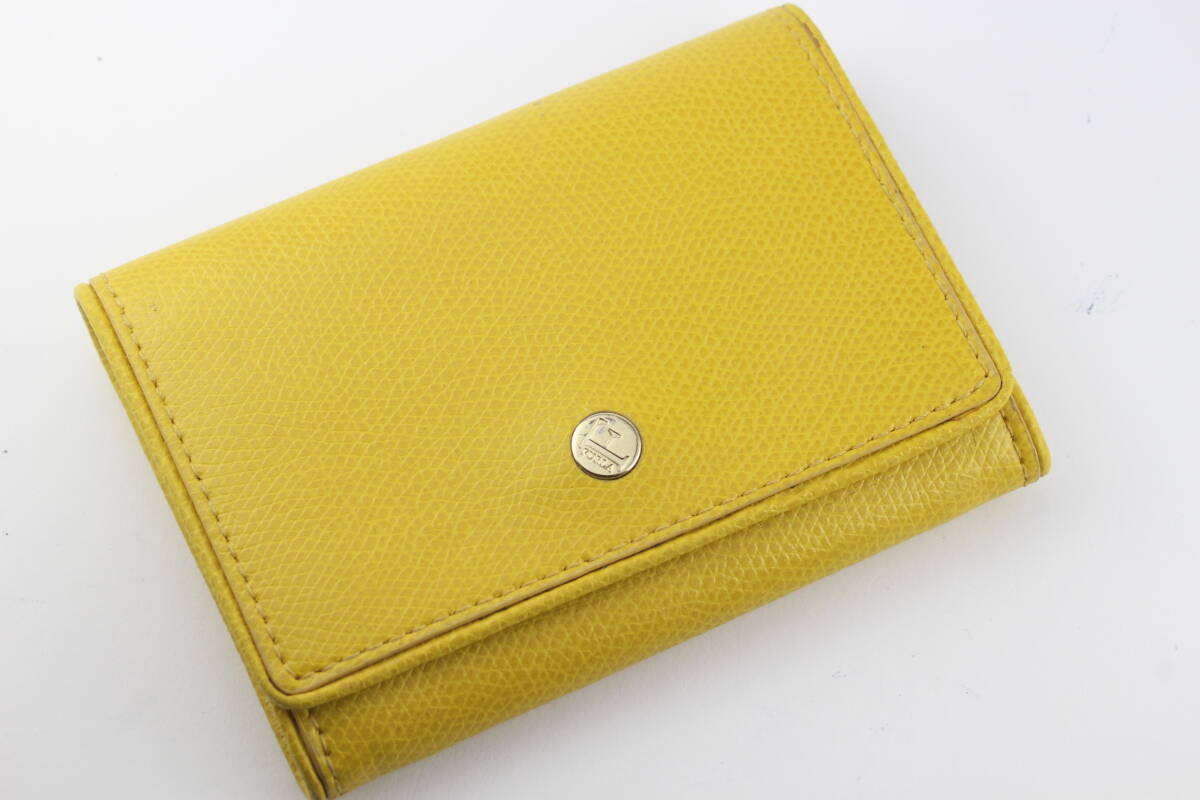 FURLA フルラ レザー 名刺入れ カードケース 良品拍卖