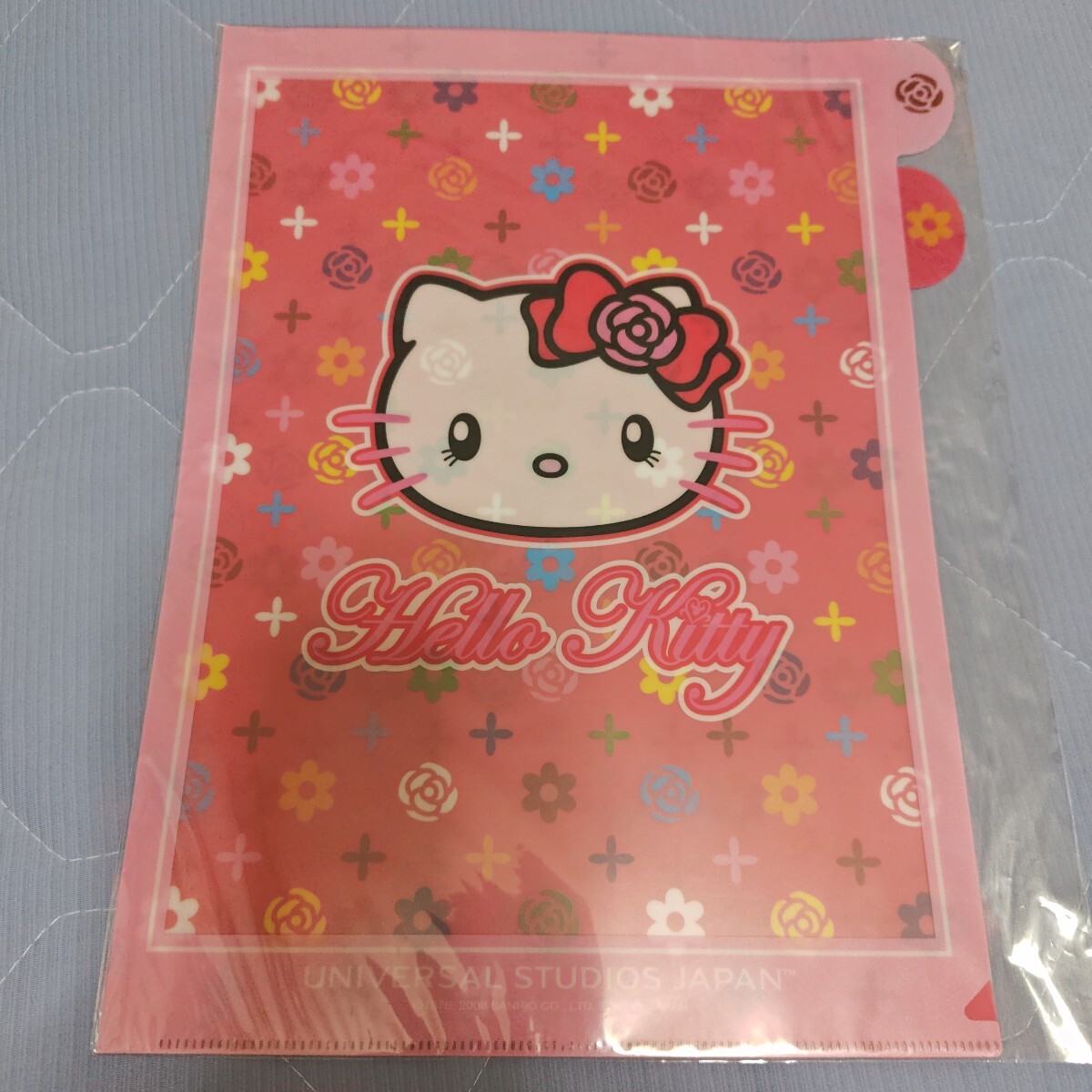 ハローキティ ユニバーサル・スタジオ・ジャパン クリアファイル フェイス拍卖