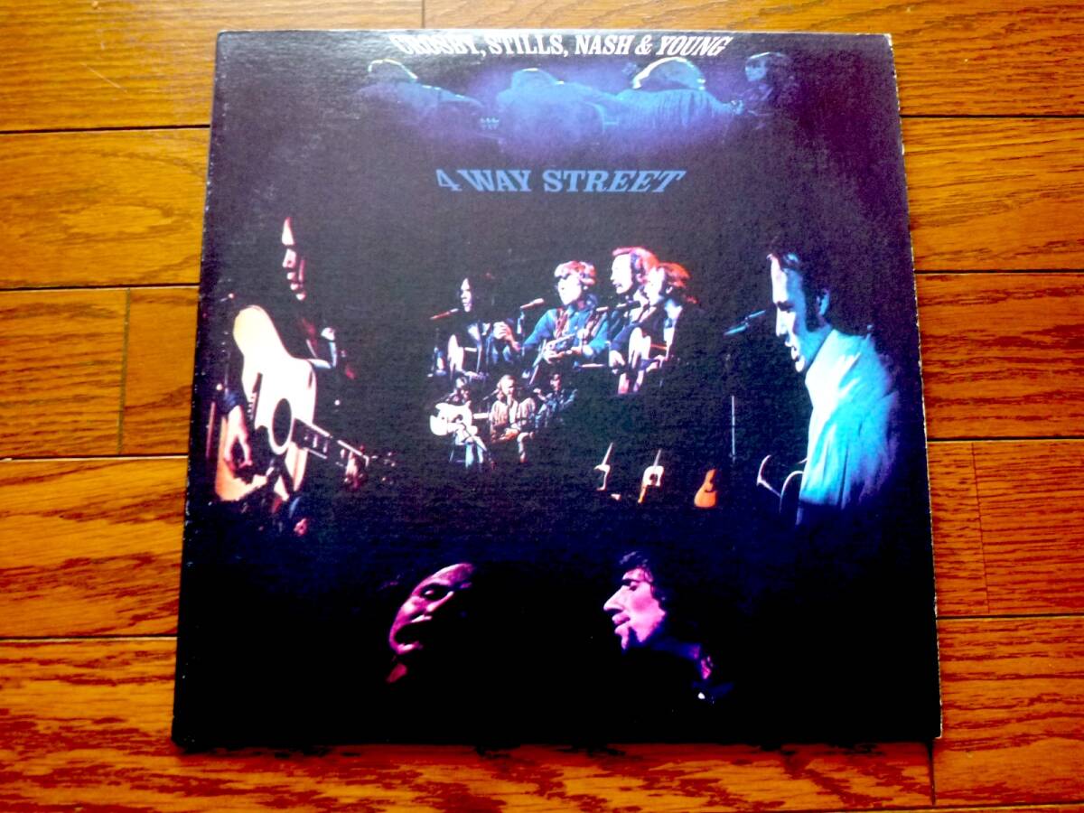 LP CROSBY STILLS NASH & YOUNG / 4WAY STREET 2枚組拍卖