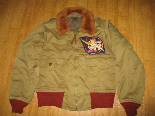 BUZZ RICKSON'Sバズリクソンズ・赤リブ・BR11134・カスタム・B-10・フライトジャケット 極美中古 サイズ36 MA-1・B-3・リアルマッコイズ拍卖