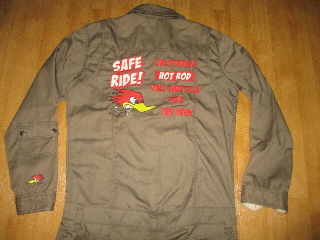 クレイスミスレーシング サイズLL 全刺繍ロゴ 作業・ライダース デニムツナギ 新同美中古 ジャケット拍卖