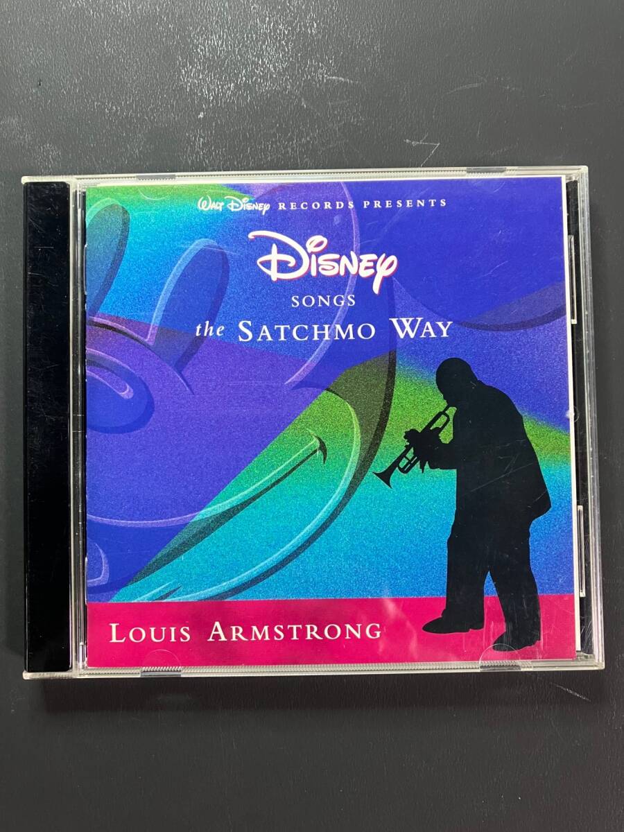 セル商品 CD 「Disney Songs the Satchmo Way / ディズニー ソングス ザ サッチモ ウエイ ★ ルイ・アームストロング」 中古品拍卖