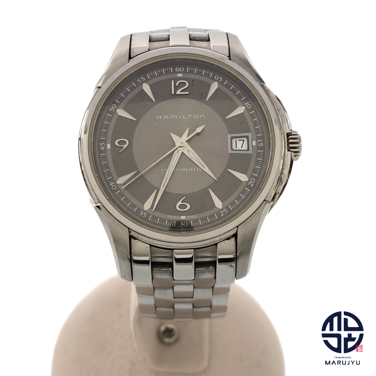 HAMILTON ハミルトン ジャズマスター ビューマチック H32455185 ステンレス 裏スケ メンズ 腕時計 自動巻き AUTO拍卖