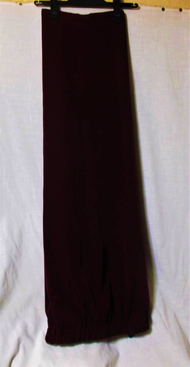 ◎ < 美 品 > ・『 きれいなスモークワインのパンツ・なめらか、やわらか、表面はサラリッとしたタッチ 』/拍卖