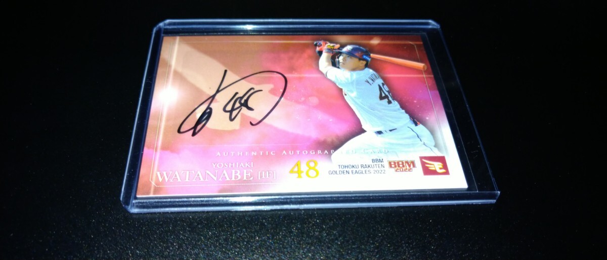 BBM 渡辺佳明 30枚 限定 直筆サインカード 楽天イーグルス 検 epoch プロ野球 野球カード 2nd GENESIS 渡邊佳明 楽天イーグルス拍卖