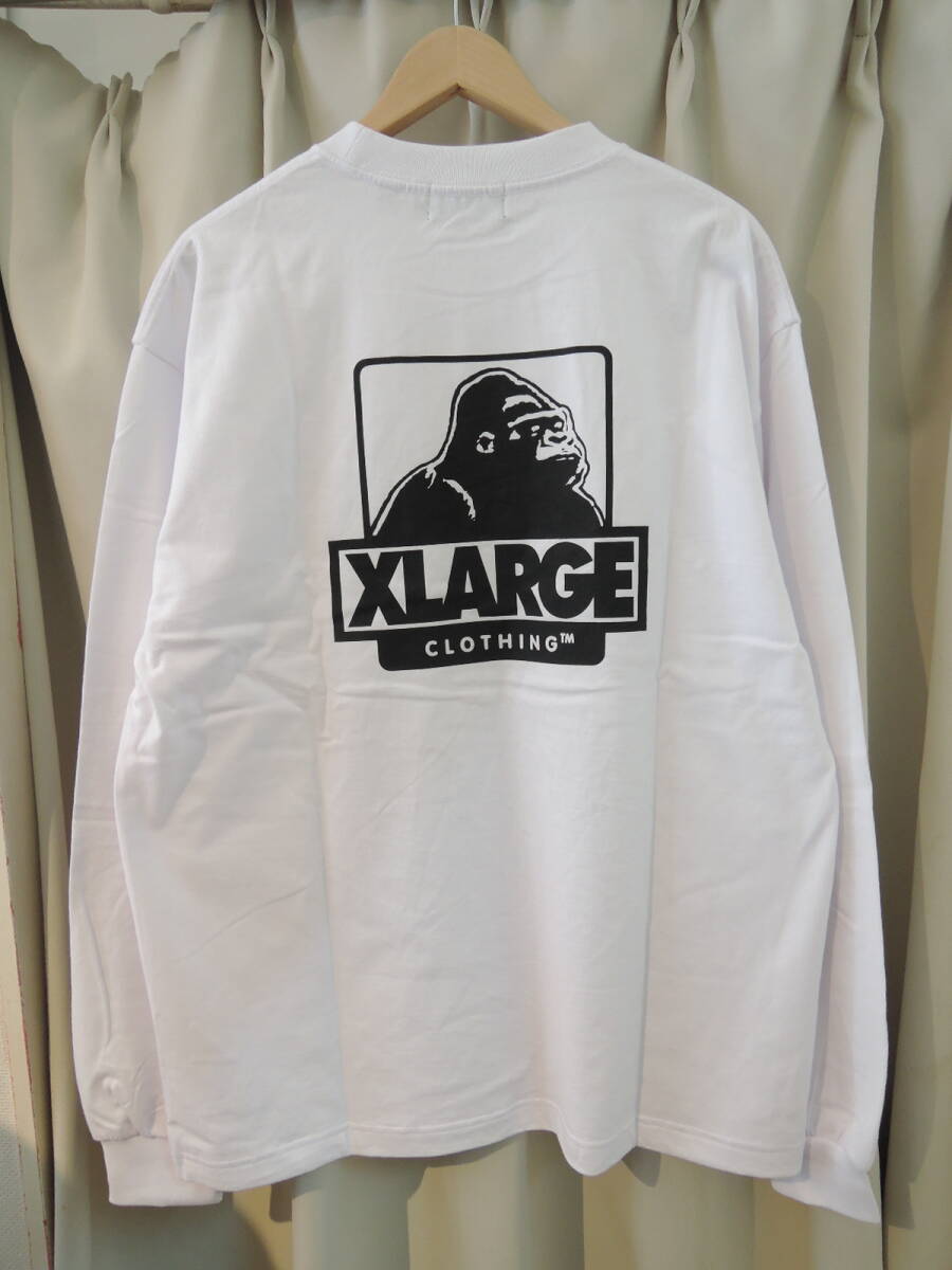 X-LARGE エクストララージ XLARGE OG L/S TEE Lサイズ ホワイト 最新人気品 送料\230~ 拍卖