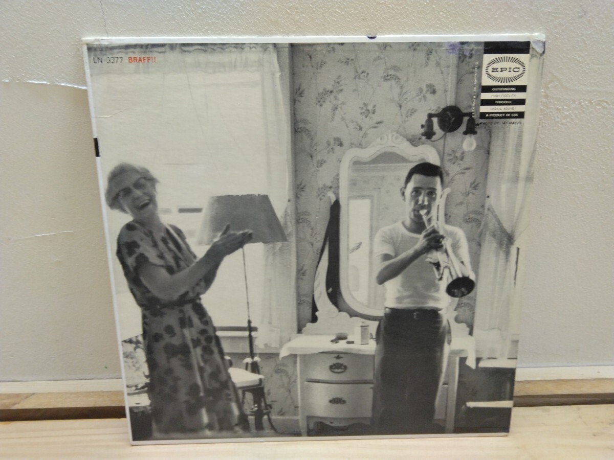 X-21 ◆US盤『Ruby Braff ルビー・ブラフ / Braff !! Epic 1956 LN3377』フレディ・グリーン他参加 241006拍卖