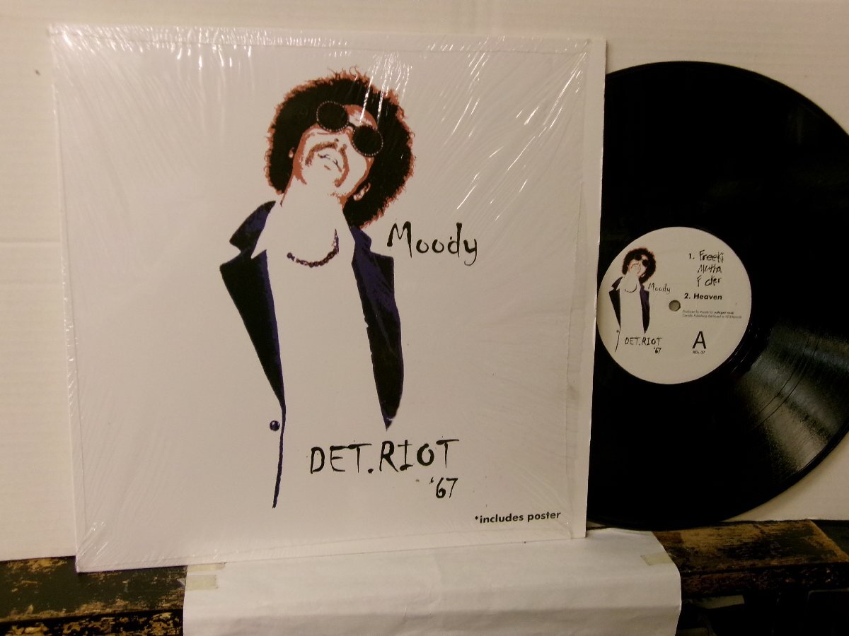 ▲ 輸入USA盤 12インチ MOODYMANN Moody / DET.RIOT'67 ムーディーマン 2008 年 KDJ RECORDS KDJ-37 デトロイト・ハウス ◇r61014拍卖