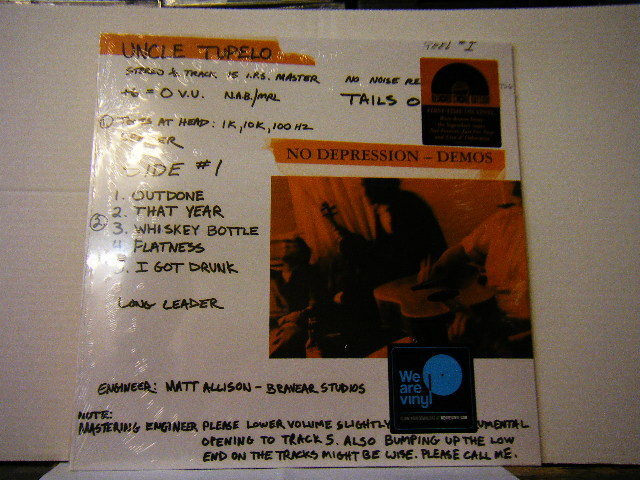 ▲LP UNCLE TUPELO アンクル・チュペロ / NO-DEPRESSION - RARITIES 新品・輸入盤 RSD2018 限定盤 Jeff Tweedy WILCO ◇r2215拍卖