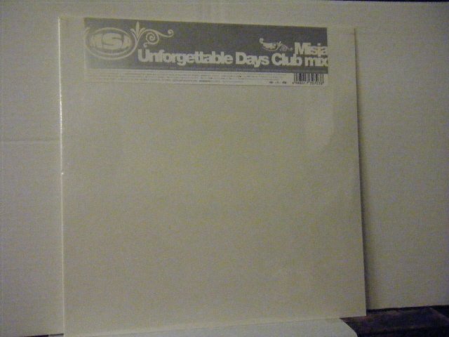 ▲12インチ MISIA / 忘れない日々 クラブ・ミックス UNFORGETTABLE DAYS CLUB MIX 未開封 BMGファンハウス BVJS-29908◇r40515拍卖