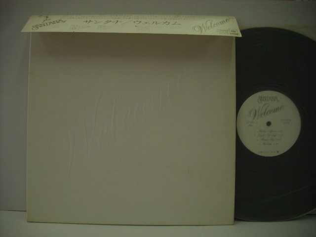 ■LP サンタナ / ウェルカム 被せ帯付 SANTANA WELCOME ◇r210415拍卖