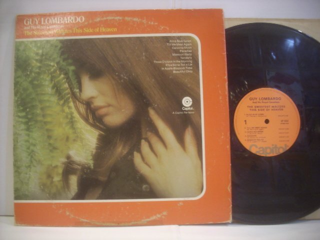 ● 輸入USA盤 LP GUY LOMBARDO AND HIS ROYAL CANADIANS / THE SWEETEST WALTZES THIS SIDE OF HEAVEN ムード SF-522 ◇r60621拍卖