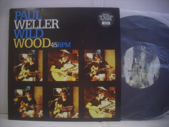 ● 輸入UK盤 10インチ PAUL WELLER / WILD WOOD ENDS OF THE EARTH ポール・ウェラー ワイルドウッド GO!DISCS GOD T104 ◇r50915拍卖