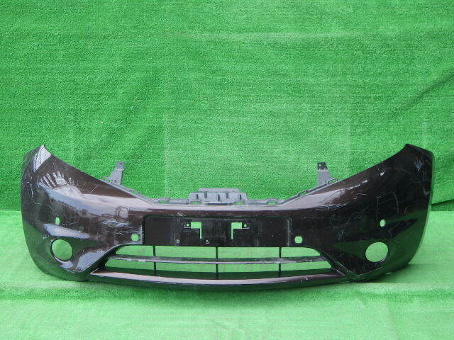 E12 NE12 前期 ノート 純正フロントバンパー 日産NOTE 茶 62022 3VA0H拍卖