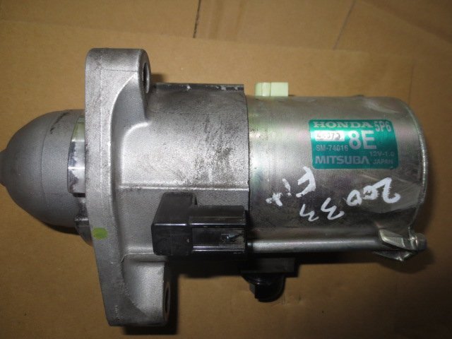 フィット ハイブリッド DAA-GP5 セル モーター ミツバ SM-74016 エンジン スターター 純正 20033 伊t拍卖