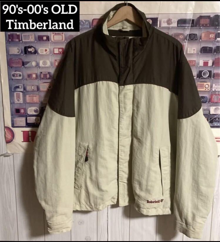 90s-00sヴィンテージOLD Timberland中綿セーリングジャケットブルゾン拍卖