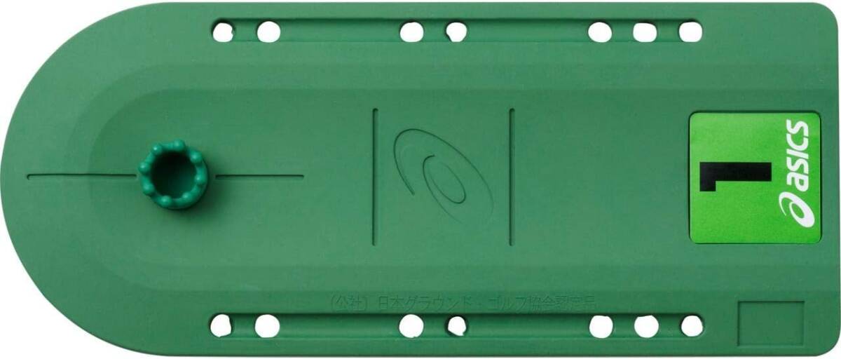 【新品】 グラウンドゴルフ スタートマット 色:グリーン拍卖