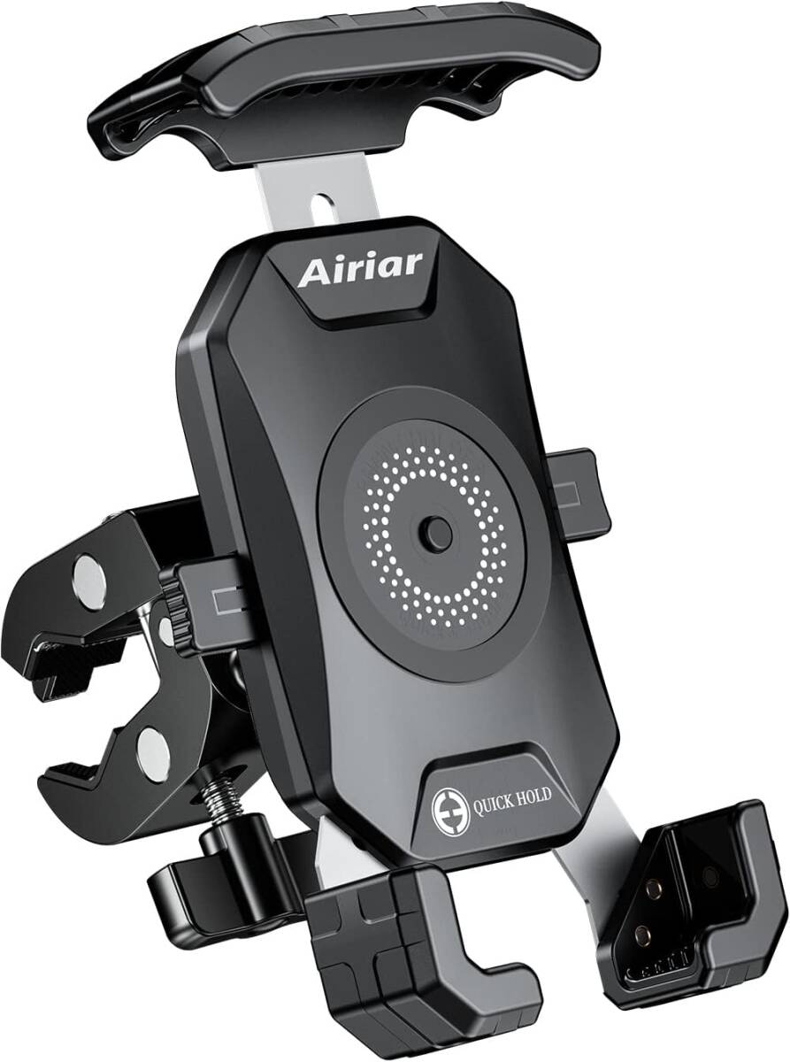 【新品】 Airiar(アイリア) 自転車 スマホホルダー 防水 スマホ 携帯 ホルダー バイク 自転車用スマホホルダー拍卖